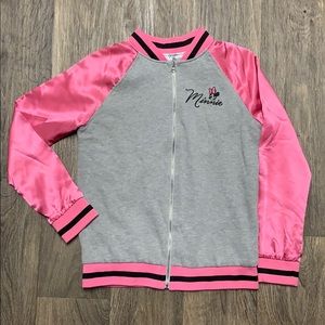 Minnie Mouse jacket.